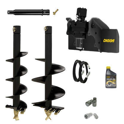Digga ML auger drive combo package mini loader Earthmoving Warehouse