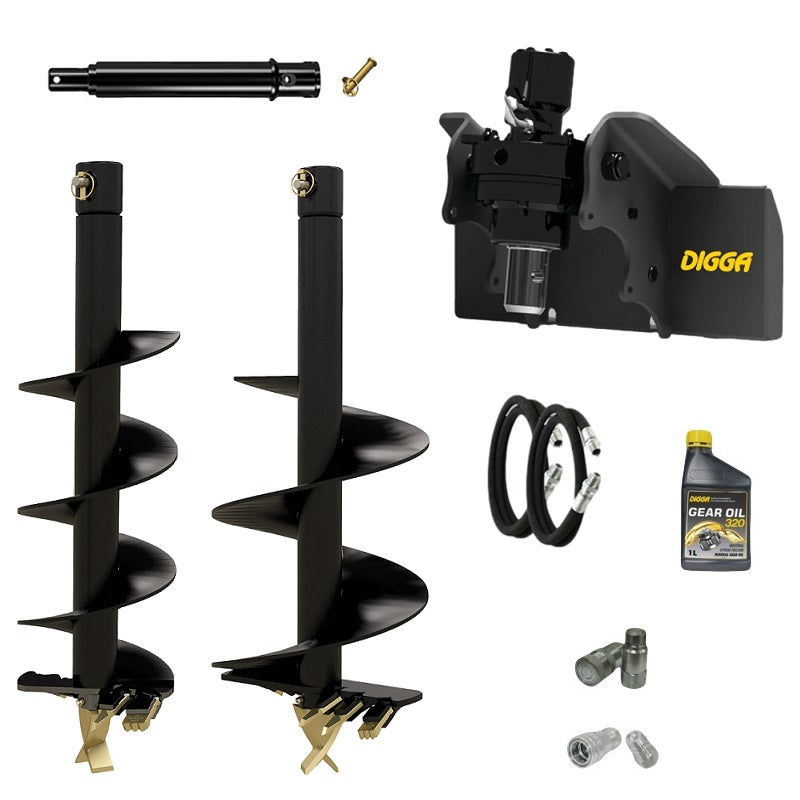 Digga ML auger drive combo package mini loader Earthmoving Warehouse