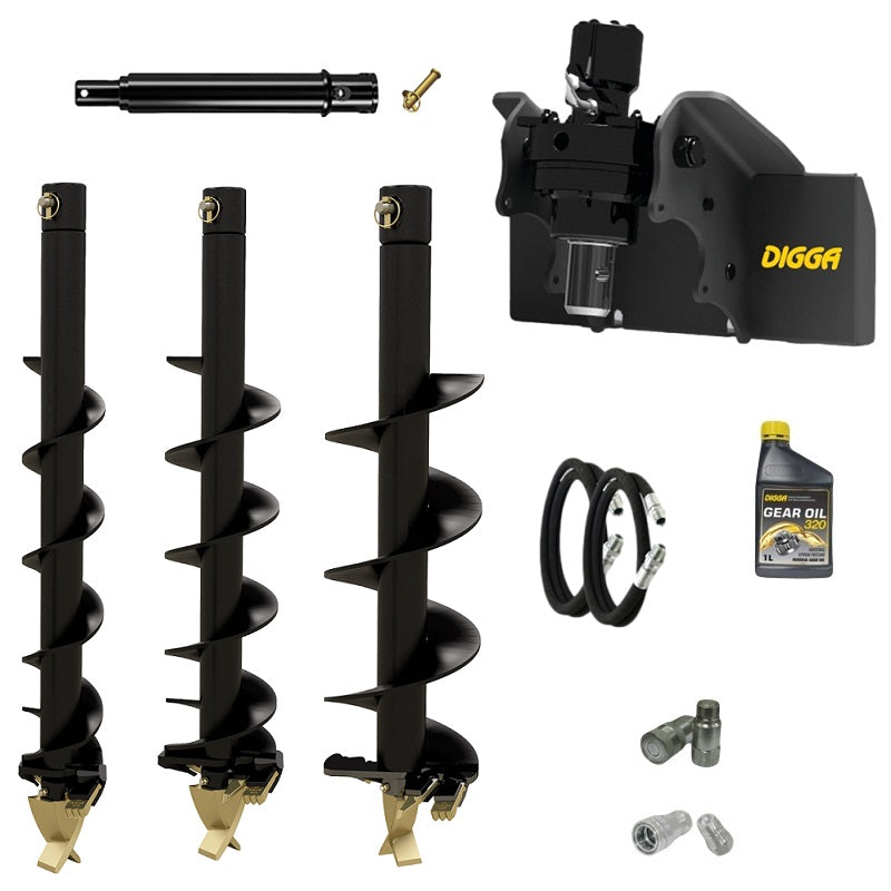Digga ML auger drive combo package mini loader Earthmoving Warehouse
