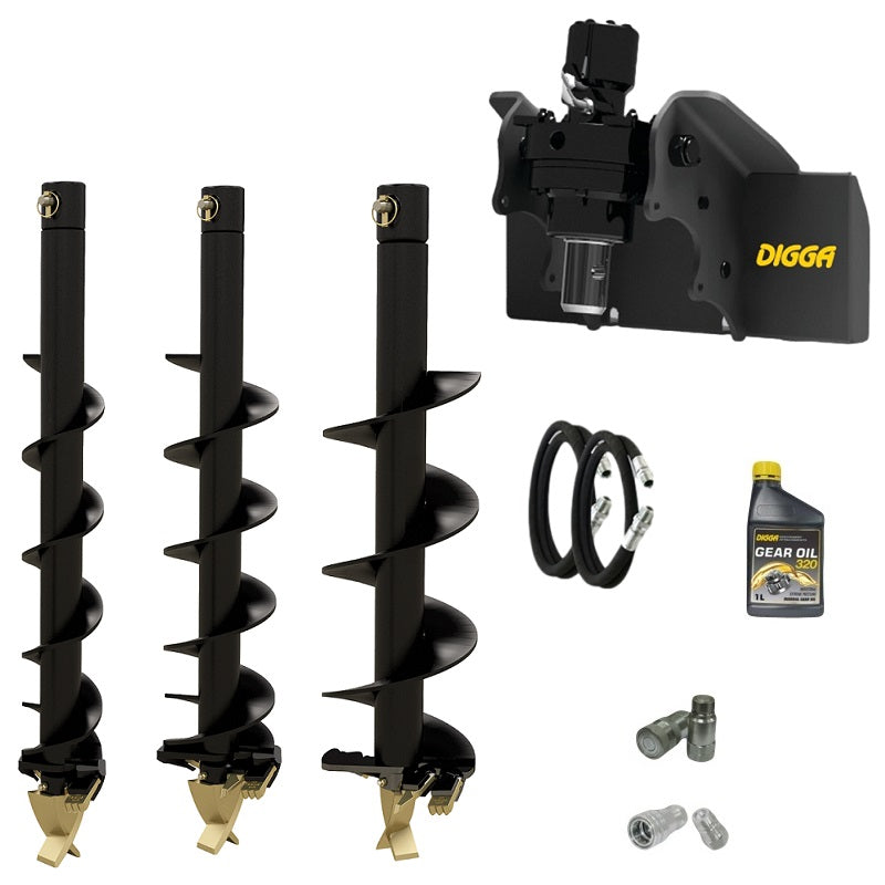 Digga ML auger drive combo package mini loader Earthmoving Warehouse