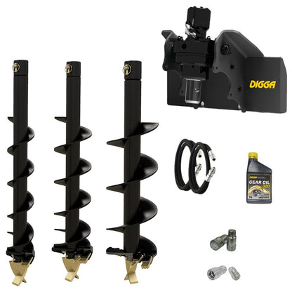 Digga ML auger drive combo package mini loader Earthmoving Warehouse