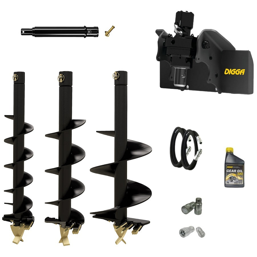 Digga ML auger drive combo package mini loader Earthmoving Warehouse