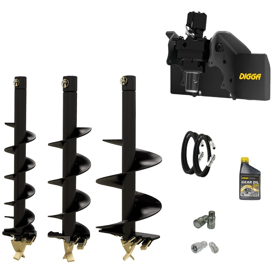 Digga ML auger drive combo package mini loader Earthmoving Warehouse
