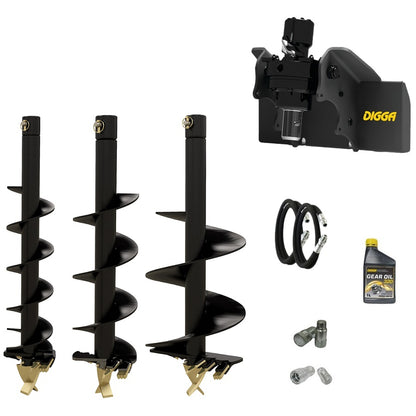 Digga ML auger drive combo package mini loader Earthmoving Warehouse