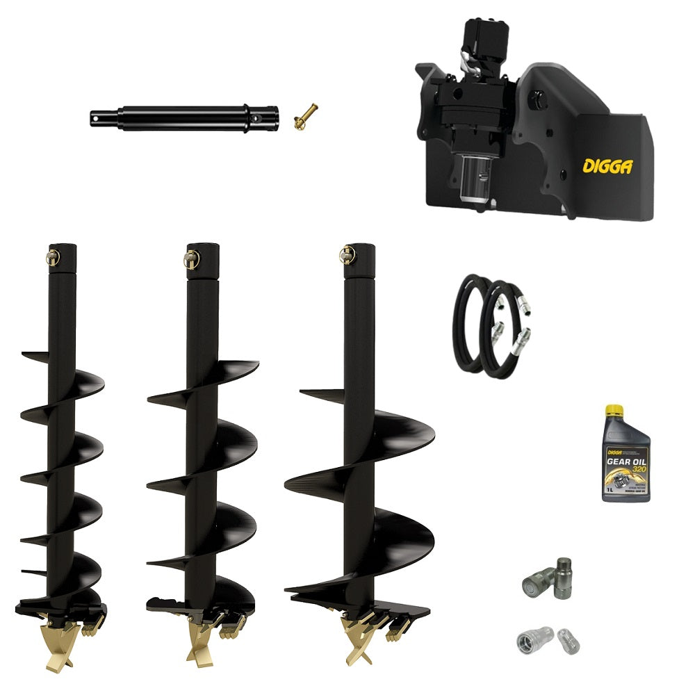 Digga ML auger drive combo package mini loader Earthmoving Warehouse