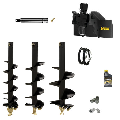 Digga ML auger drive combo package mini loader Earthmoving Warehouse