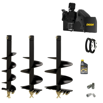 Digga ML auger drive combo package mini loader Earthmoving Warehouse