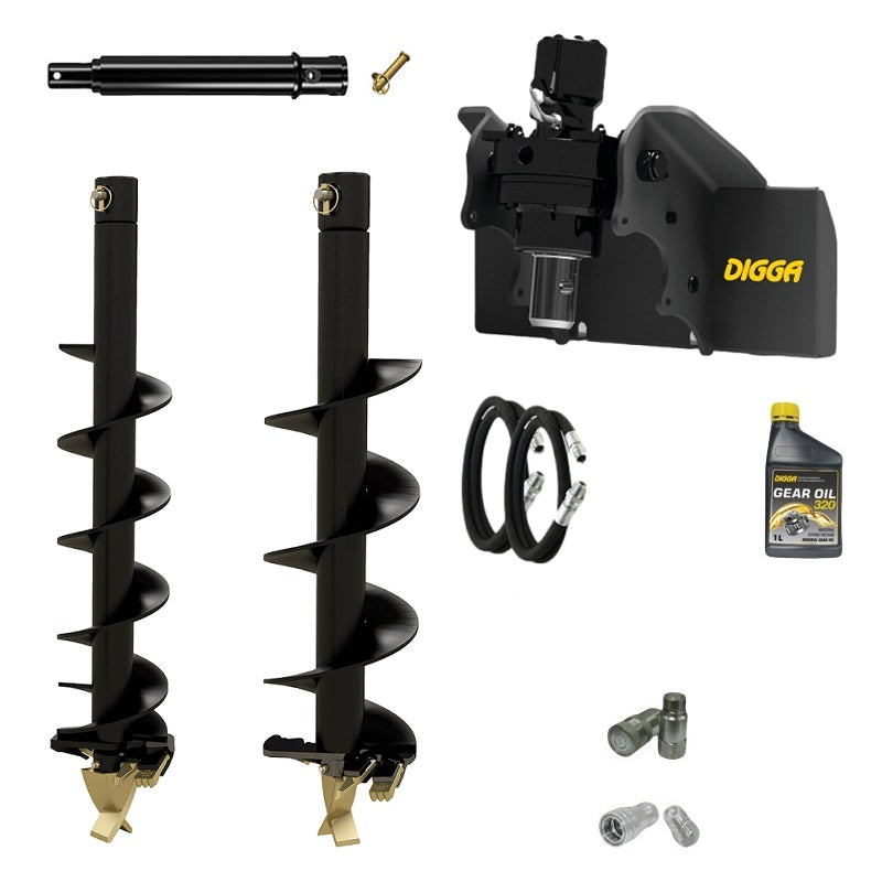 Digga ML auger drive combo package mini loader Earthmoving Warehouse