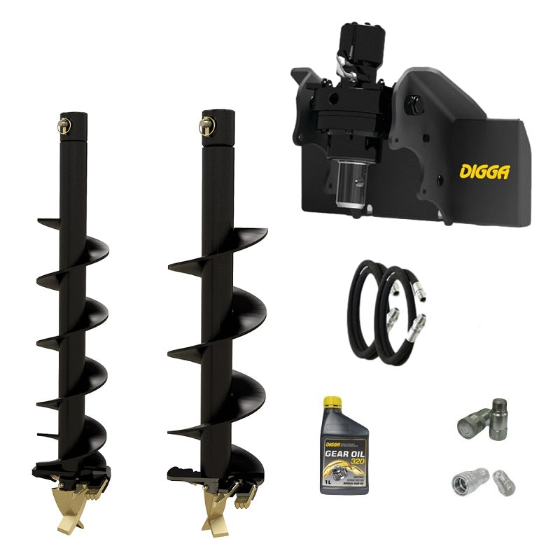Digga ML auger drive combo package mini loader Earthmoving Warehouse
