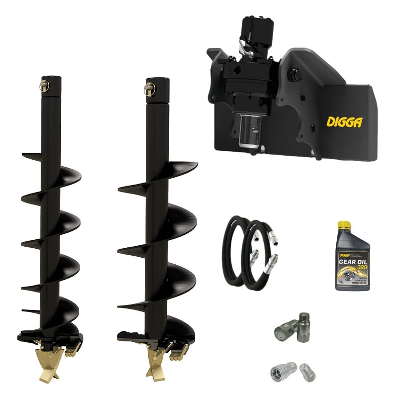 Digga ML auger drive combo package mini loader Earthmoving Warehouse