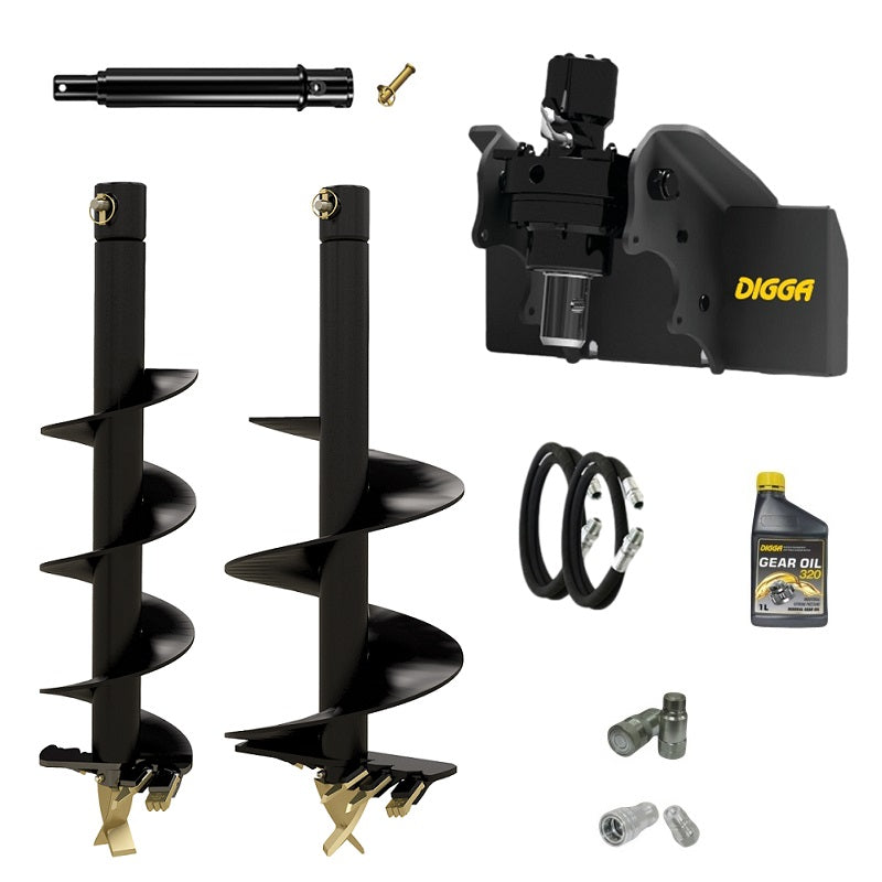 Digga ML auger drive combo package mini loader Earthmoving Warehouse