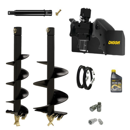 Digga ML auger drive combo package mini loader Earthmoving Warehouse