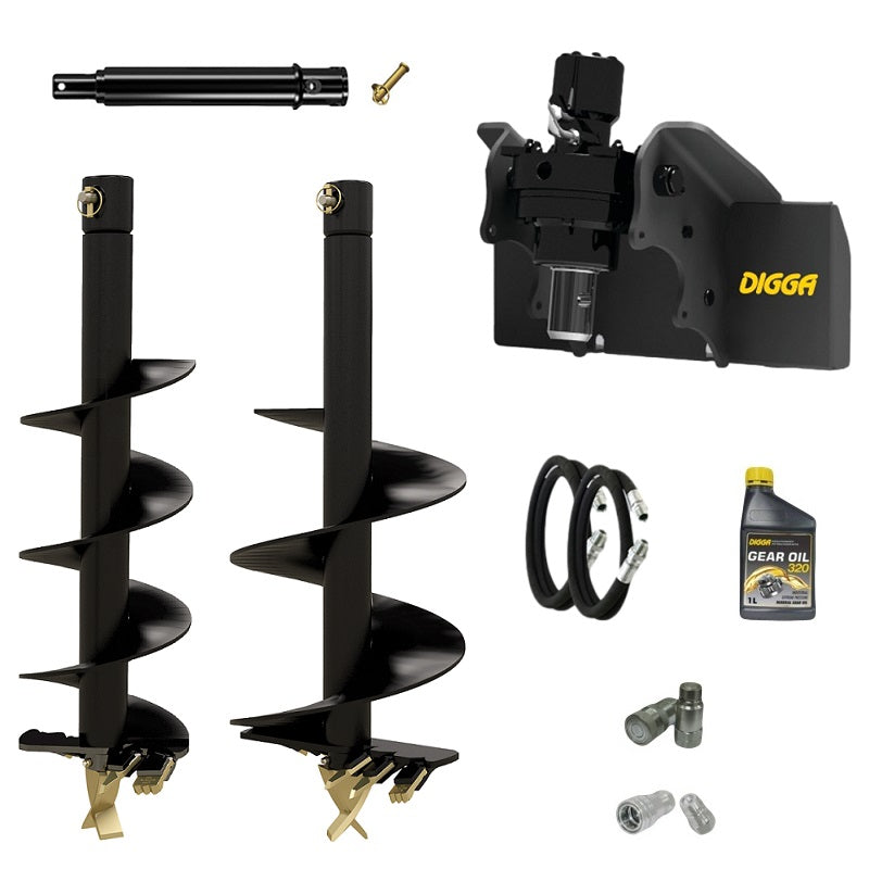 Digga ML auger drive combo package mini loader Earthmoving Warehouse