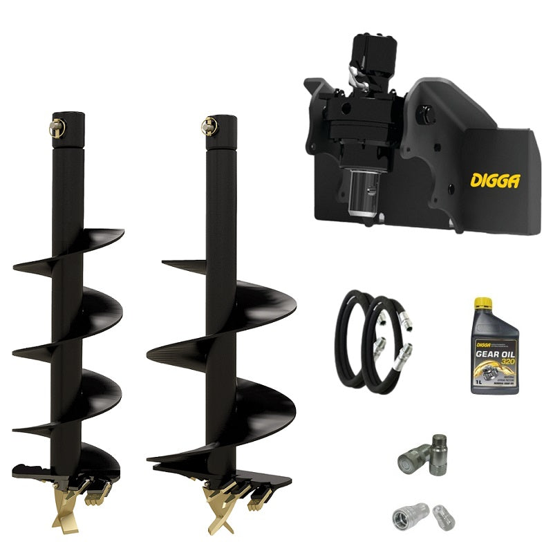 Digga ML auger drive combo package mini loader Earthmoving Warehouse