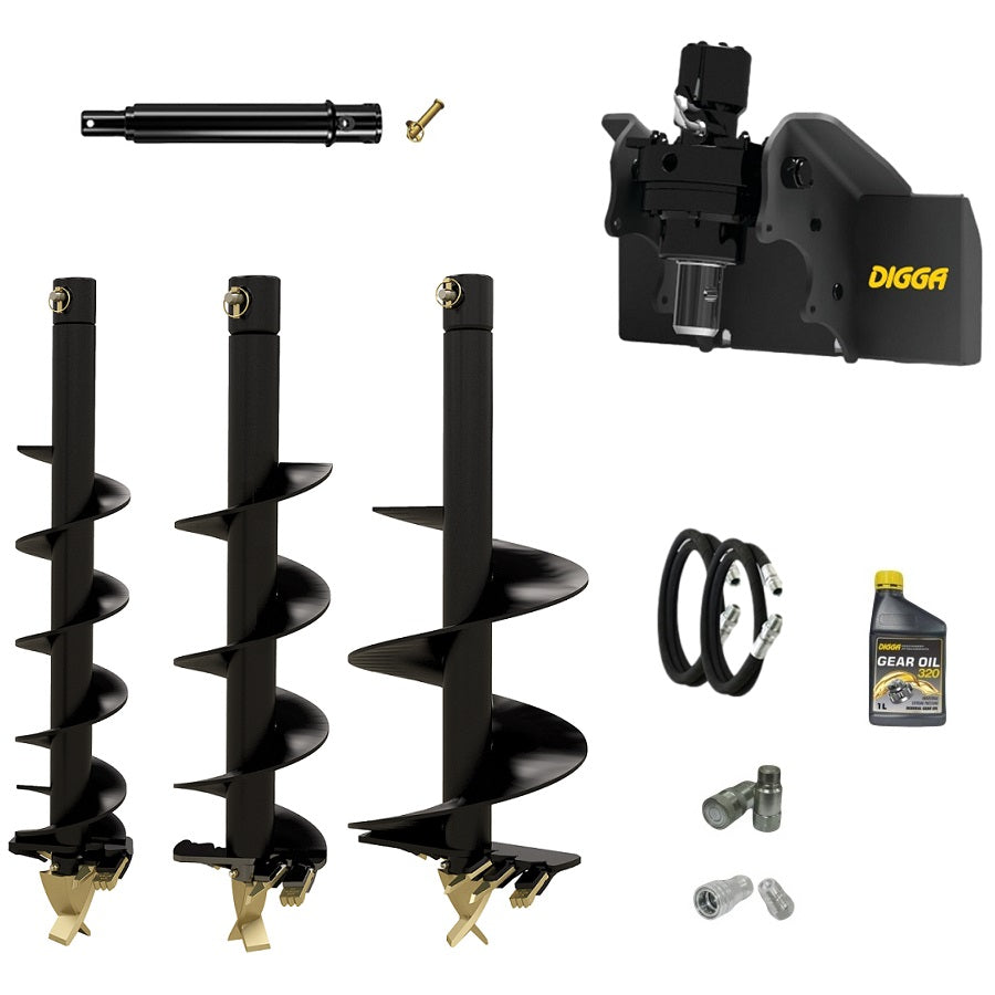 Digga ML auger drive combo package mini loader Earthmoving Warehouse