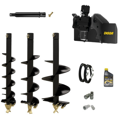 Digga ML auger drive combo package mini loader Earthmoving Warehouse