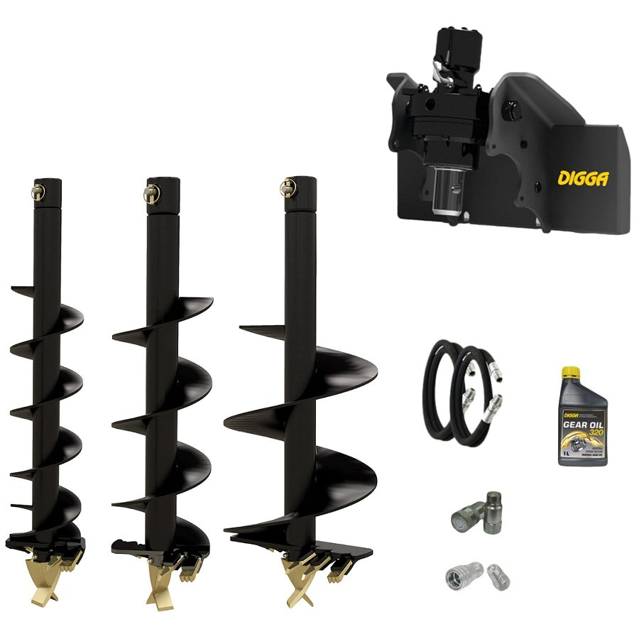 Digga ML auger drive combo package mini loader Earthmoving Warehouse