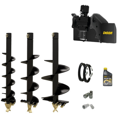Digga ML auger drive combo package mini loader Earthmoving Warehouse