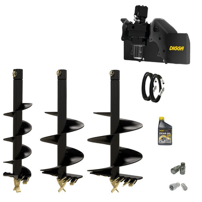 Digga ML auger drive combo package mini loader Earthmoving Warehouse