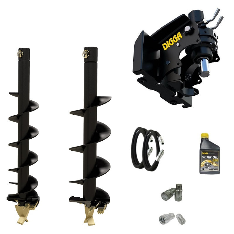 Digga ML auger drive combo package mini loader Earthmoving Warehouse