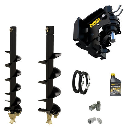 Digga ML auger drive combo package mini loader Earthmoving Warehouse