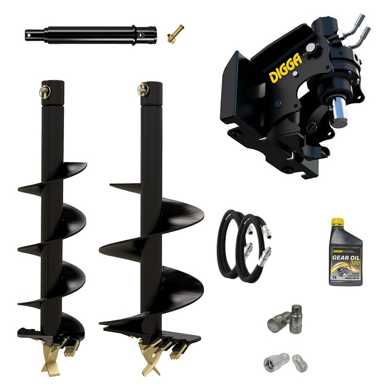 Digga ML auger drive combo package mini loader Earthmoving Warehouse