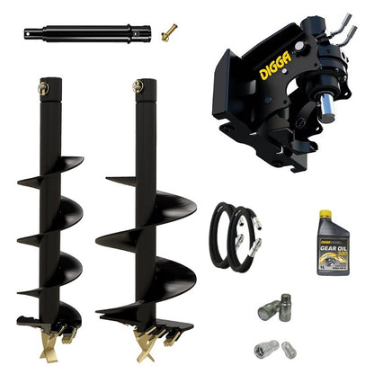 Digga ML auger drive combo package mini loader Earthmoving Warehouse