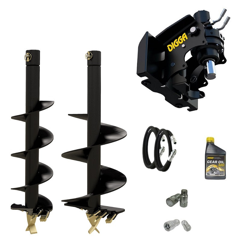 Digga ML auger drive combo package mini loader Earthmoving Warehouse