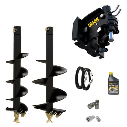 Digga ML auger drive combo package mini loader Earthmoving Warehouse