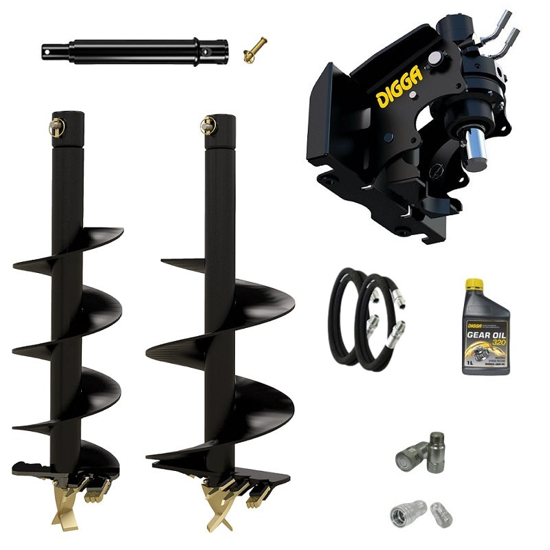 Digga ML auger drive combo package mini loader Earthmoving Warehouse