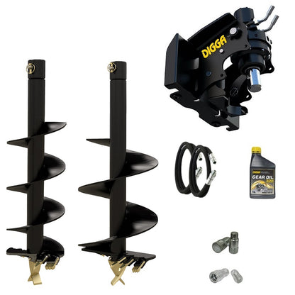 Digga ML auger drive combo package mini loader Earthmoving Warehouse