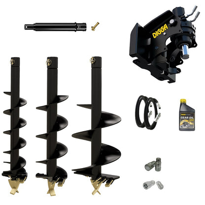 Digga ML auger drive combo package mini loader Earthmoving Warehouse