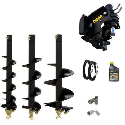 Digga ML auger drive combo package mini loader Earthmoving Warehouse