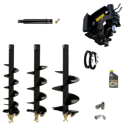 Digga ML auger drive combo package mini loader Earthmoving Warehouse