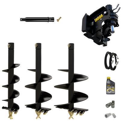 Digga ML auger drive combo package mini loader Earthmoving Warehouse