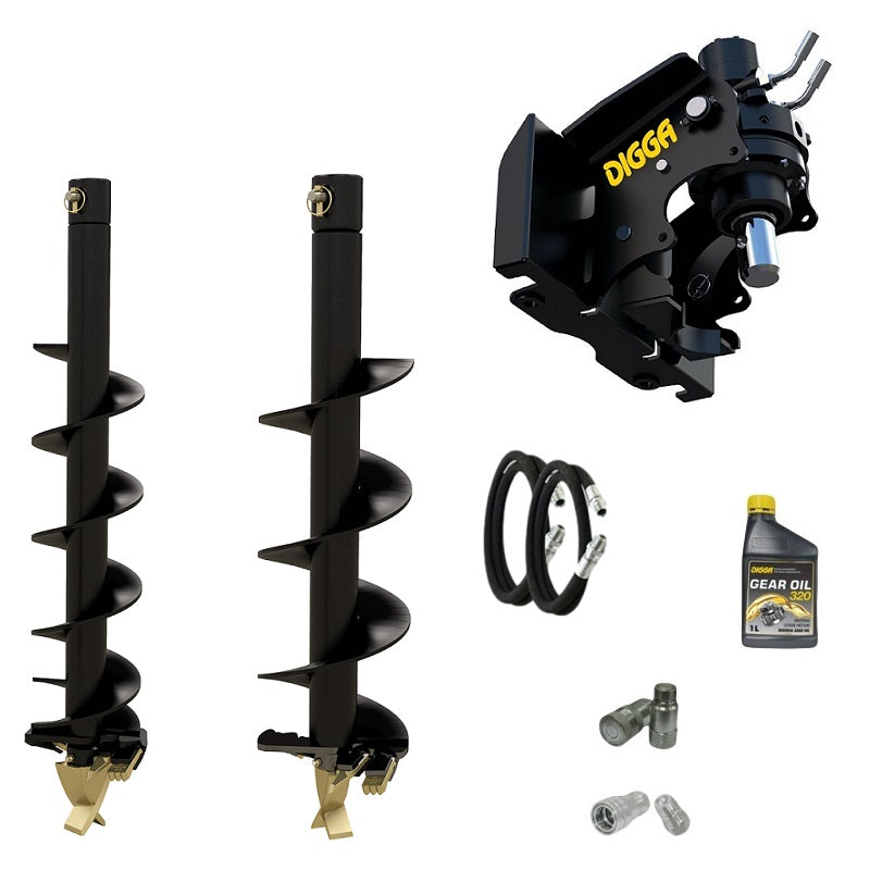 Digga ML auger drive combo package mini loader Earthmoving Warehouse