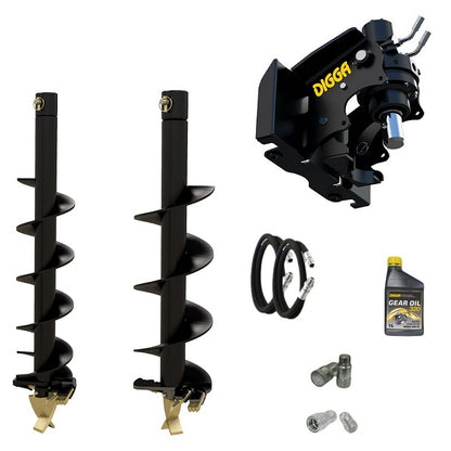 Digga ML auger drive combo package mini loader Earthmoving Warehouse