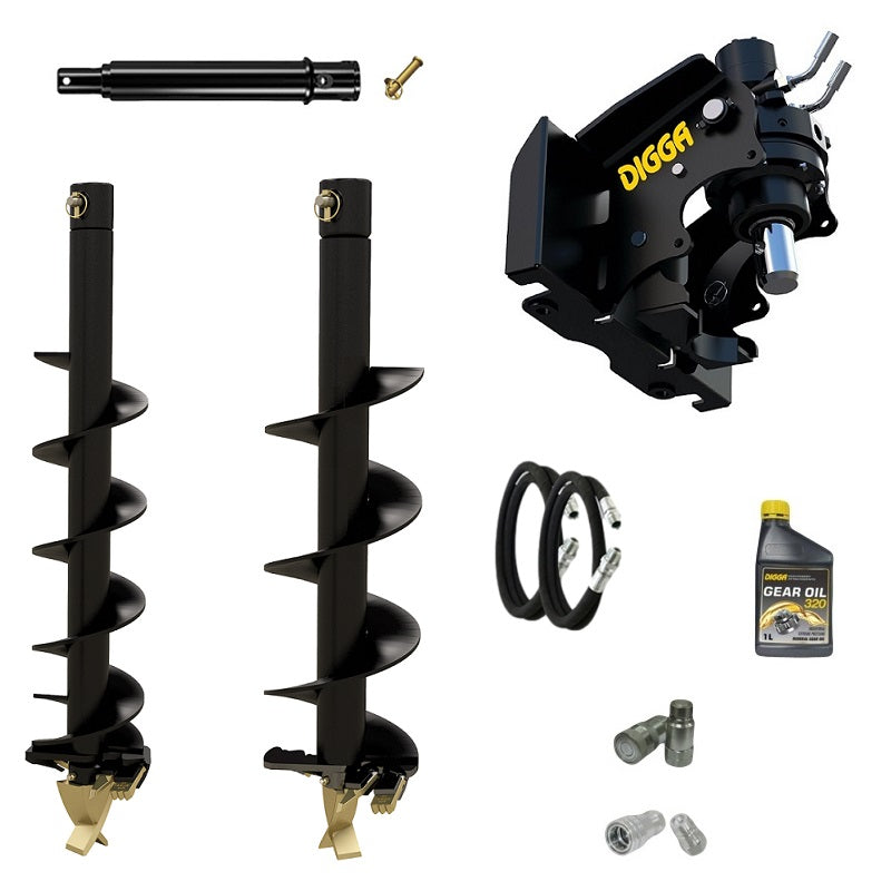 Digga ML auger drive combo package mini loader Earthmoving Warehouse
