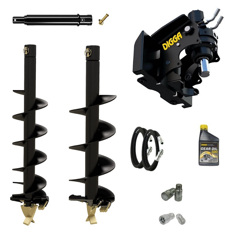Digga ML auger drive combo package mini loader Earthmoving Warehouse