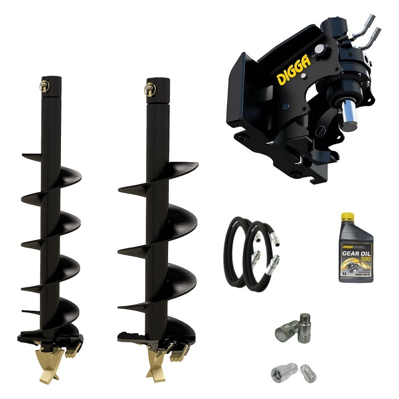 Digga ML auger drive combo package mini loader Earthmoving Warehouse