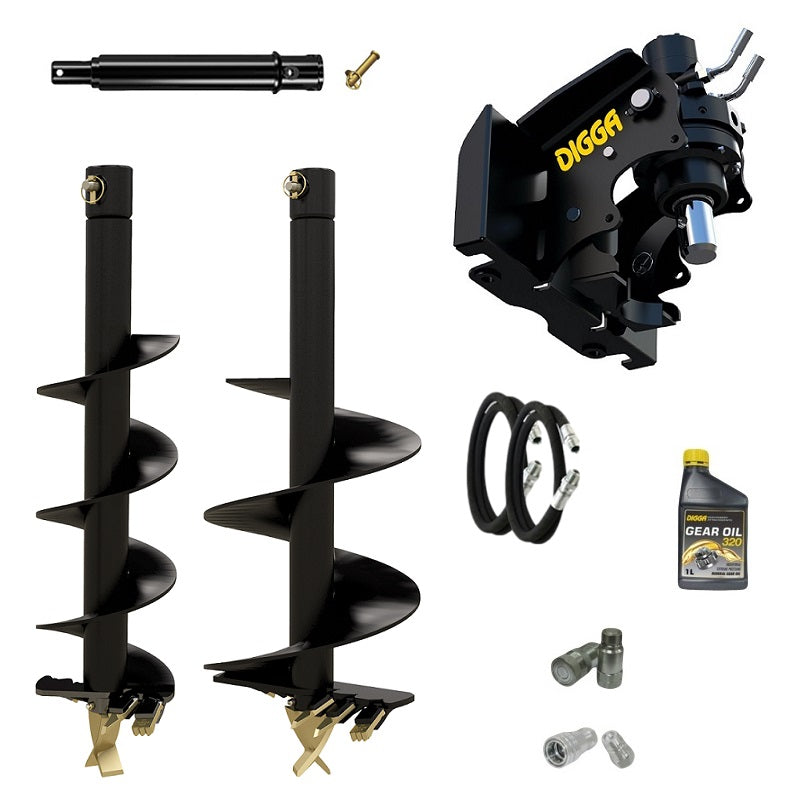 Digga ML auger drive combo package mini loader Earthmoving Warehouse