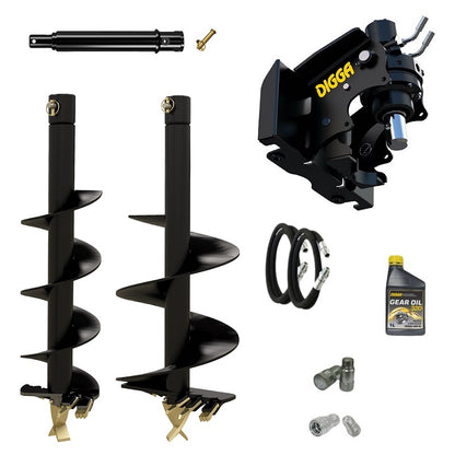 Digga ML auger drive combo package mini loader Earthmoving Warehouse