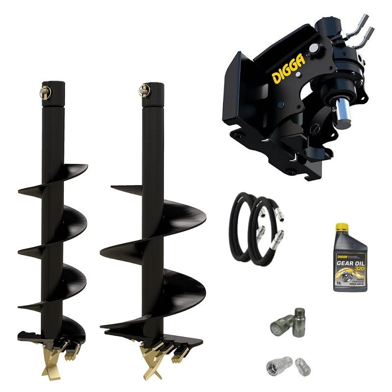 Digga ML auger drive combo package mini loader Earthmoving Warehouse