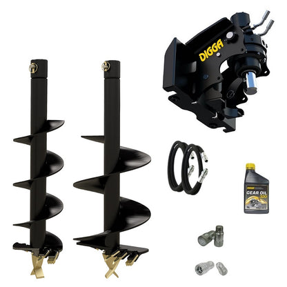 Digga ML auger drive combo package mini loader Earthmoving Warehouse
