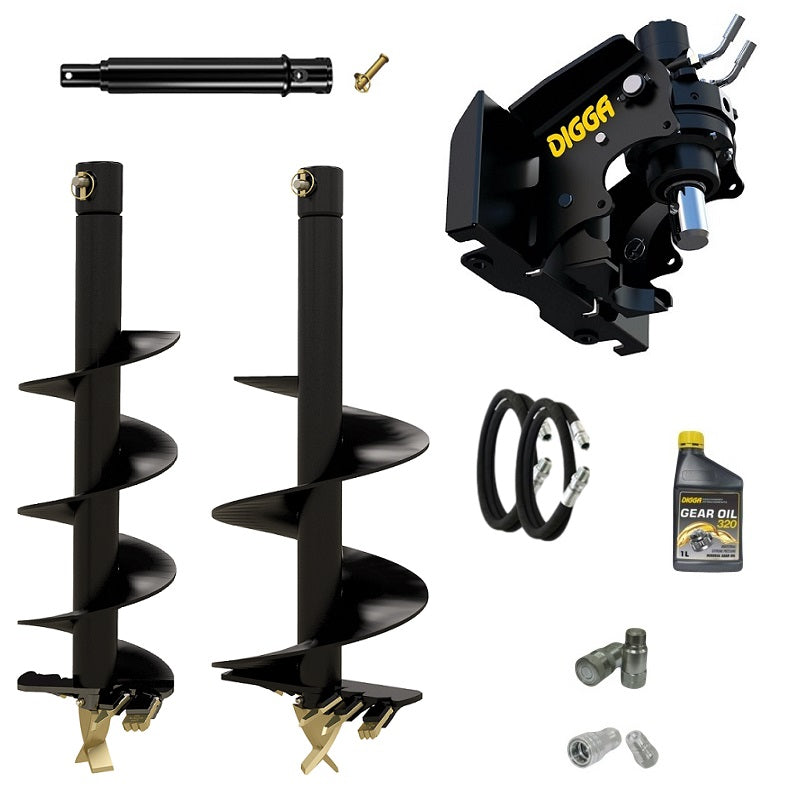 Digga ML auger drive combo package mini loader Earthmoving Warehouse