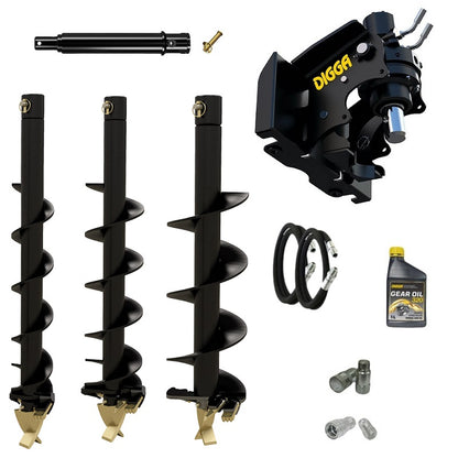 Digga ML auger drive combo package mini loader Earthmoving Warehouse