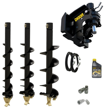 Digga ML auger drive combo package mini loader Earthmoving Warehouse