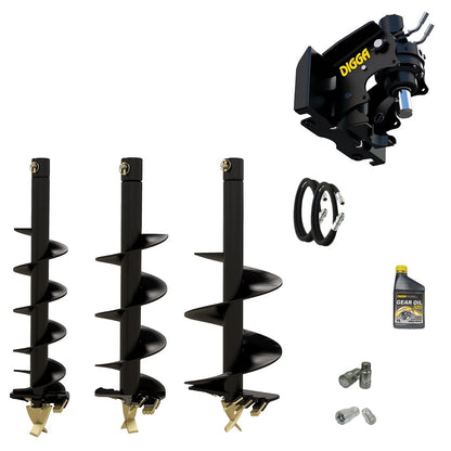 Digga ML auger drive combo package mini loader Earthmoving Warehouse