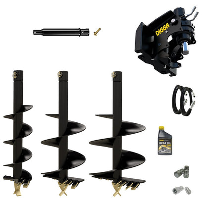 Digga ML auger drive combo package mini loader Earthmoving Warehouse