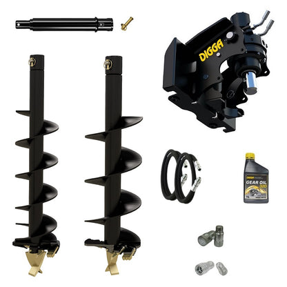 Digga ML auger drive combo package mini loader Earthmoving Warehouse